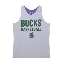 Mitchell & Ness Milwaukee Bucks Hardwood Classics Reversible Mesh Practice Jersey