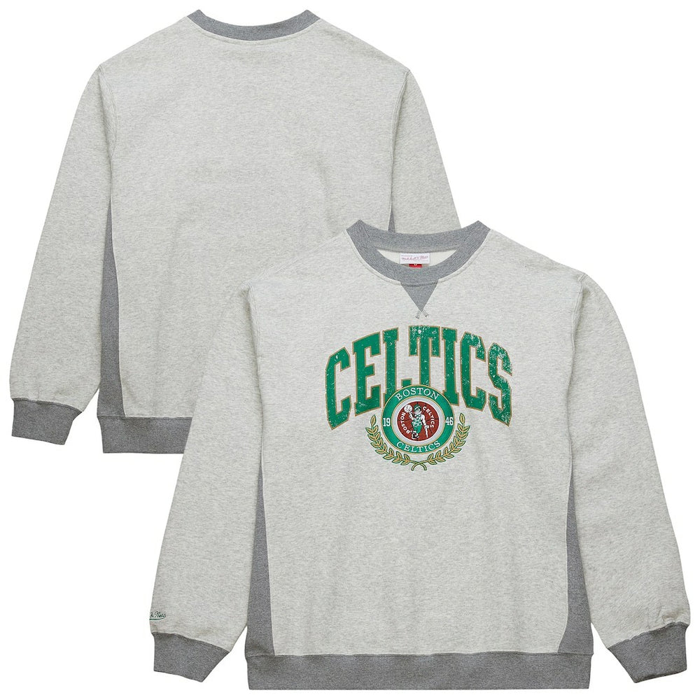 Mitchell & Ness Boston Celtics Vintage Logo Pullover Sweatshirt
