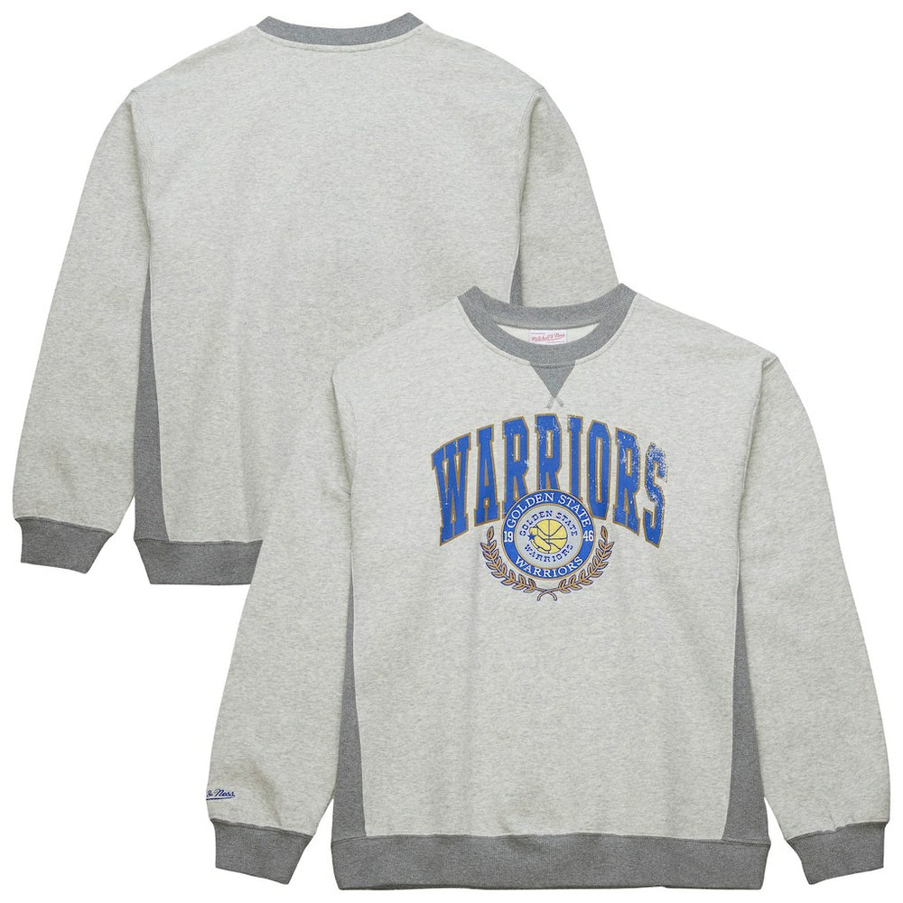 Mitchell & Ness Golden State Warriors Vintage Logo Pullover Sweatshirt sale