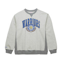 Mitchell & Ness Golden State Warriors Vintage Logo Pullover Sweatshirt sale