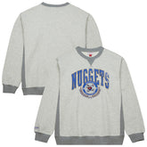 Mitchell & Ness Denver Nuggets Vintage Logo Pullover Sweatshirt sale