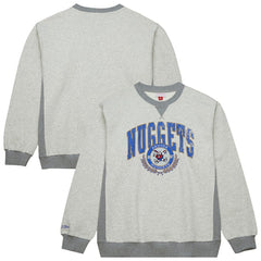 Mitchell & Ness Denver Nuggets Vintage Logo Pullover Sweatshirt sale