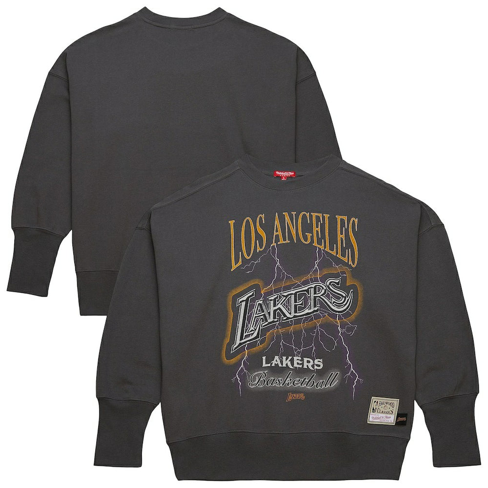 Mitchell & Ness Los Angeles Lakers Women's Hardwood Classics Lightweight Pullover Sweatshirt