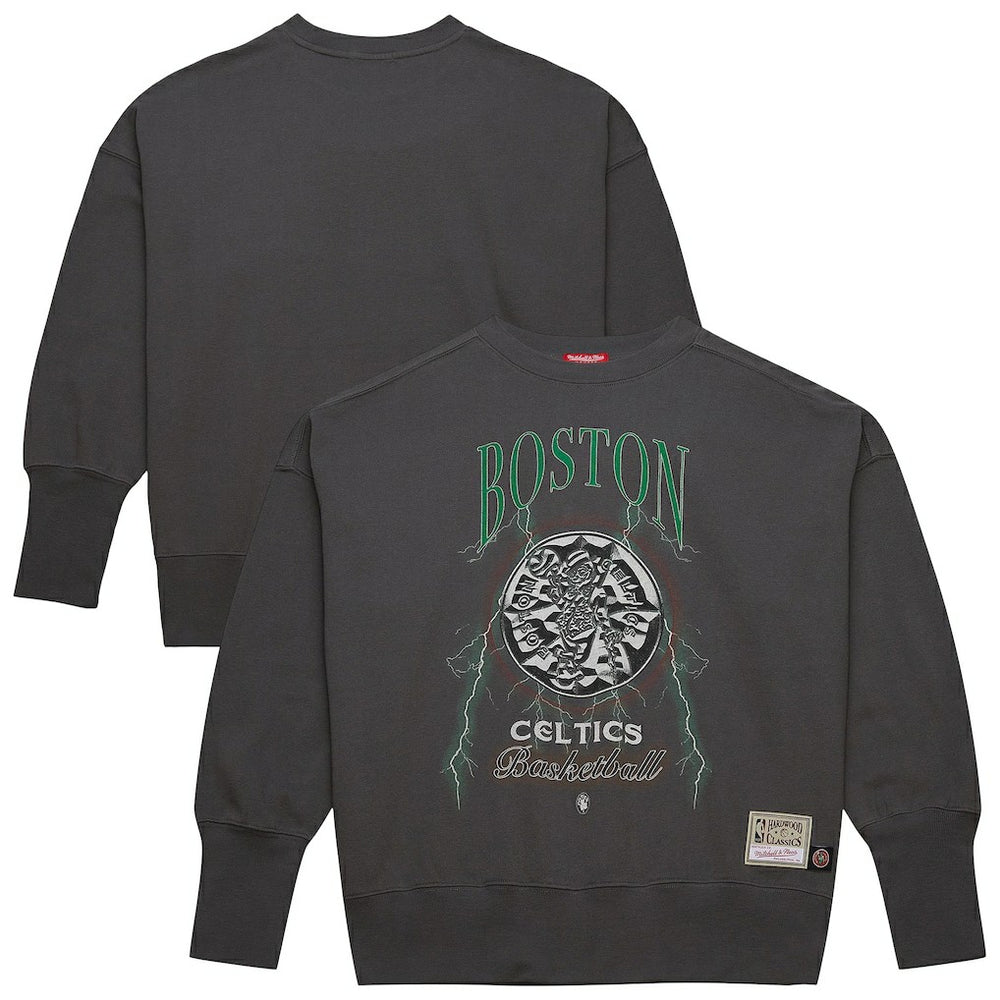 Mitchell & Ness Boston Celtics Women's Hardwood Classics Lightweight Pullover Sweatshirt