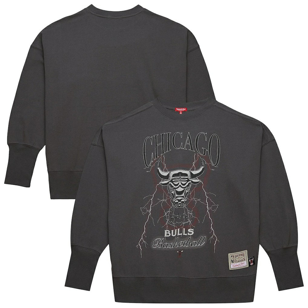 Mitchell & Ness Chicago Bulls Women's Hardwood Classics Lightweight Pullover Sweatshirt