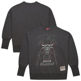 Mitchell & Ness Chicago Bulls Women's Hardwood Classics Lightweight Pullover Sweatshirt