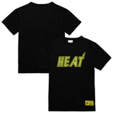 Mitchell & Ness Miami Heat Hardwood Classics Neon Nights Premium T-Shirt