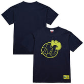 Mitchell & Ness Dallas Mavericks Hardwood Classics Neon Nights Premium T-Shirt sale