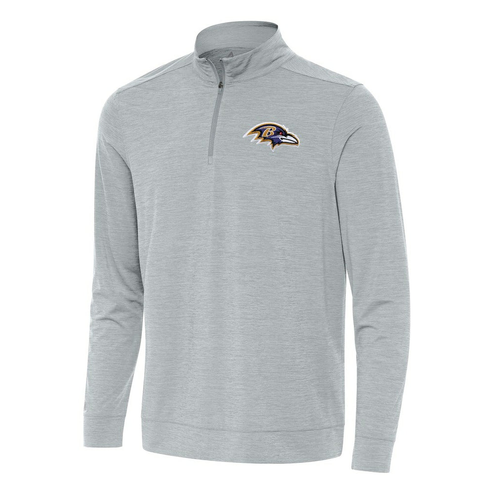 Antigua Bright Quarter-Zip Top - Baltimore Ravens Tops