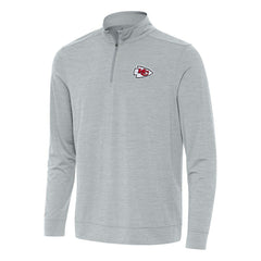 Antigua Bright Quarter-Zip Top - Kansas City Chiefs Tops