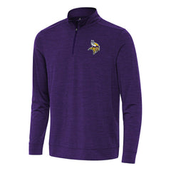Antigua Bright Quarter-Zip Top - Minnesota Vikings Tops