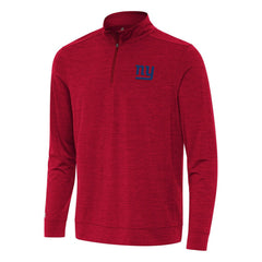 Antigua Bright Quarter-Zip Top - New York Giants Tops
