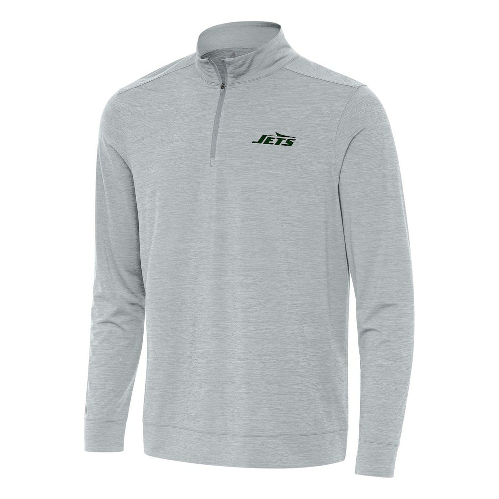 Antigua Bright Quarter-Zip Top - New York Jets Tops