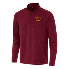 Antigua Bright Quarter-Zip Top - Washington Commanders Tops