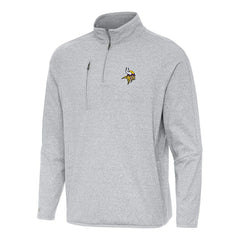 Antigua Certain Tri-Blend Quarter-Zip Top - Minnesota Vikings Tops