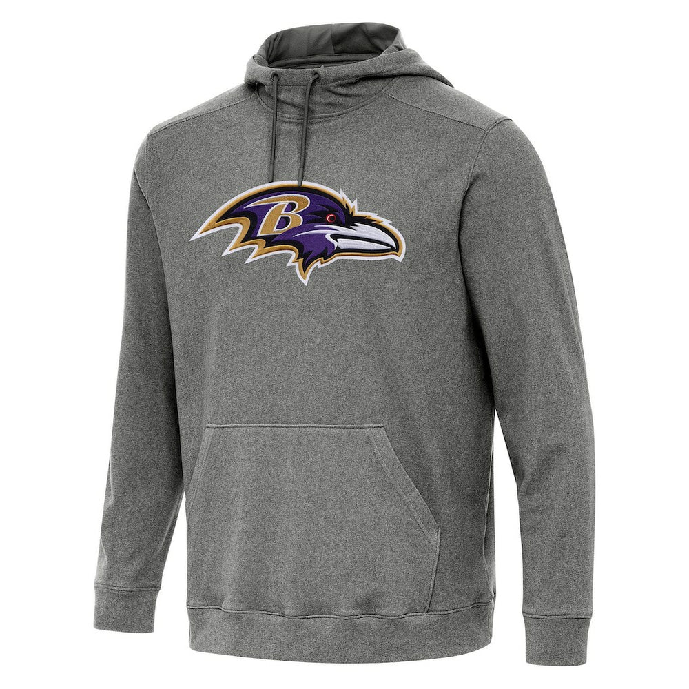Antigua Cloud Pullover Hoodie - Baltimore Ravens Hoodies