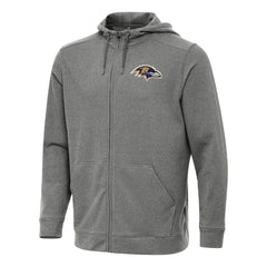 Antigua Effortless Full-Zip Hoodie - Baltimore Ravens Hoodies