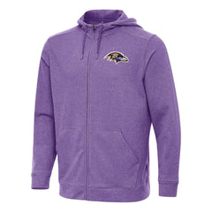 Antigua Effortless Full-Zip Hoodie - Baltimore Ravens Hoodies