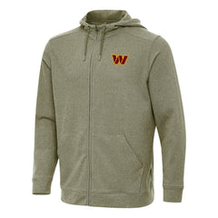 Antigua Effortless Full-Zip Hoodie - Washington Commanders Hoodies