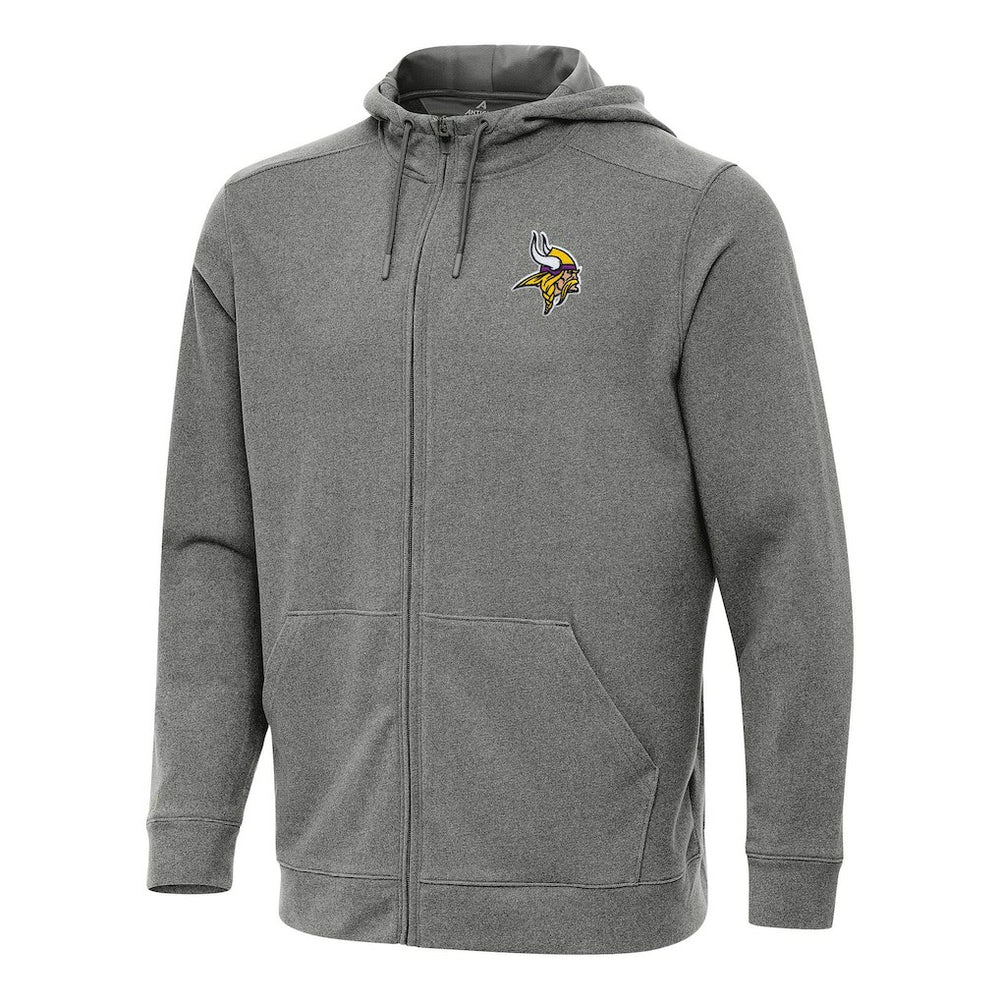 Antigua Effortless Full-Zip Hoodie - Minnesota Vikings Hoodies