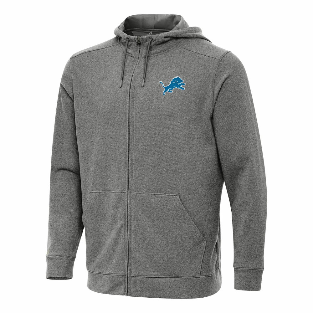 Antigua Effortless Full-Zip Hoodie - Detroit Lions Hoodies