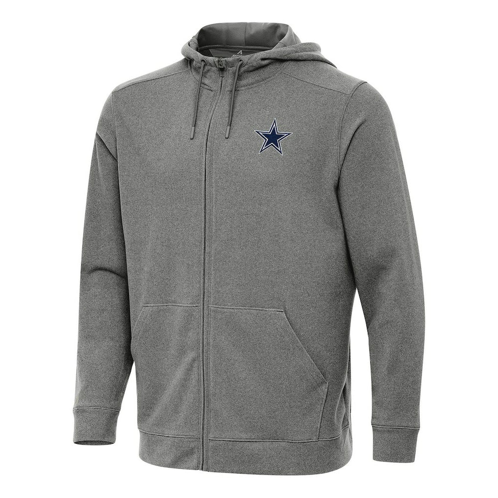 Antigua Effortless Full-Zip Hoodie - Dallas Cowboys Hoodies