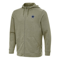 Antigua Effortless Full-Zip Hoodie - Dallas Cowboys Hoodies