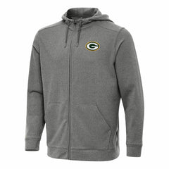 Antigua Effortless Full-Zip Hoodie - Green Bay Packers Hoodies