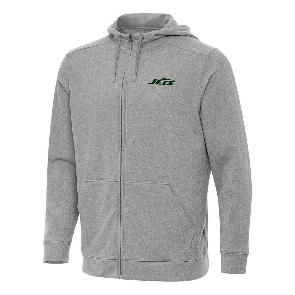 Antigua Effortless Full-Zip Hoodie - New York Jets Hoodies