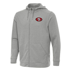 Antigua Effortless Full-Zip Hoodie - San Francisco 49ers Hoodies