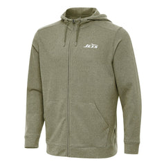 Antigua Effortless Full-Zip Hoodie - New York Jets Hoodies