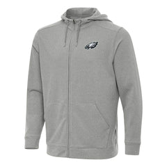 Antigua Effortless Full-Zip Hoodie - Philadelphia Eagles Hoodies