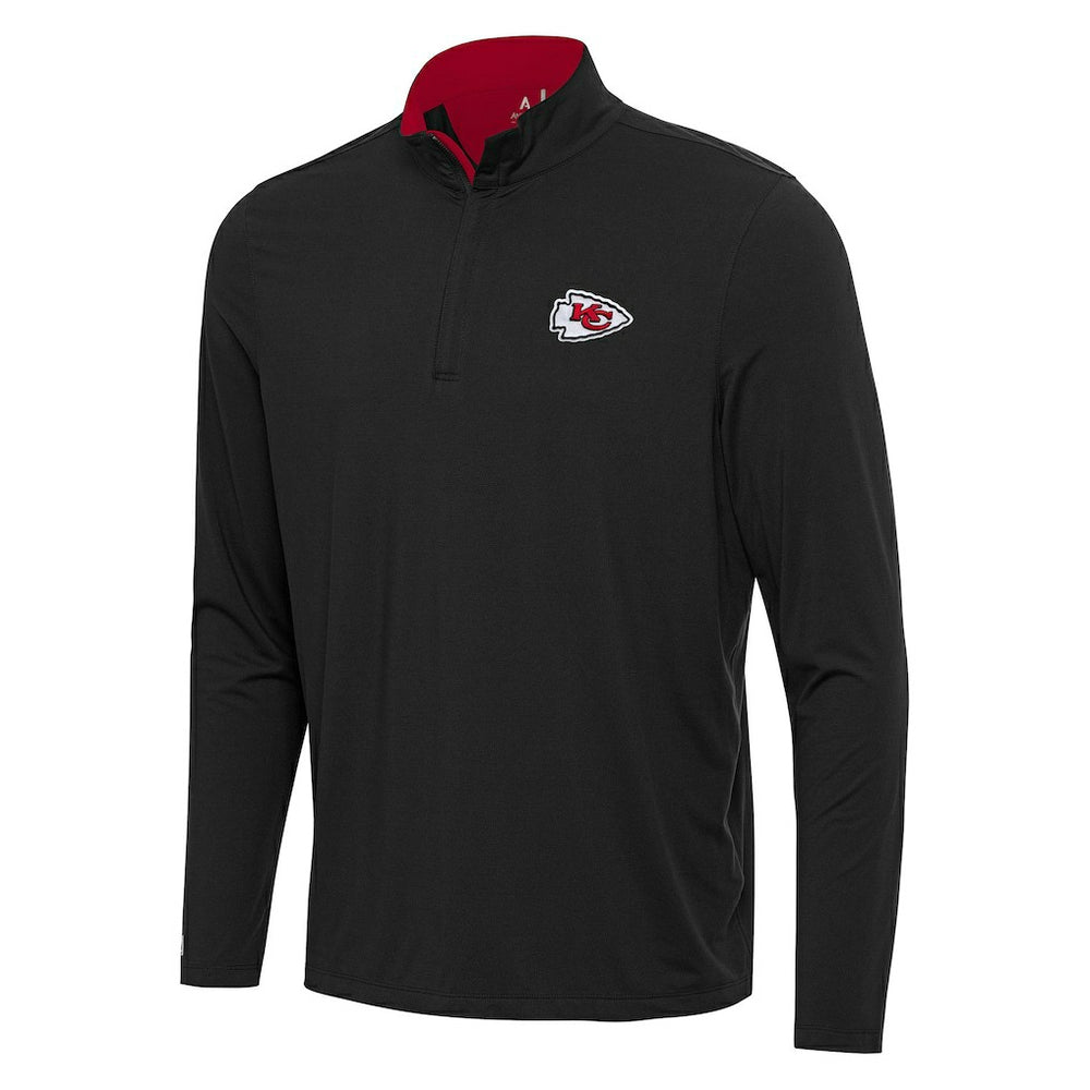 Antigua Content Quarter-Zip Pullover Top - Kansas City Chiefs Pullover
