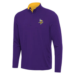 Antigua Content Quarter-Zip Pullover Top - Minnesota Vikings Pullover