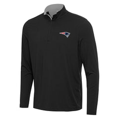 Antigua Content Quarter-Zip Pullover Top - New England Patriots Pullover