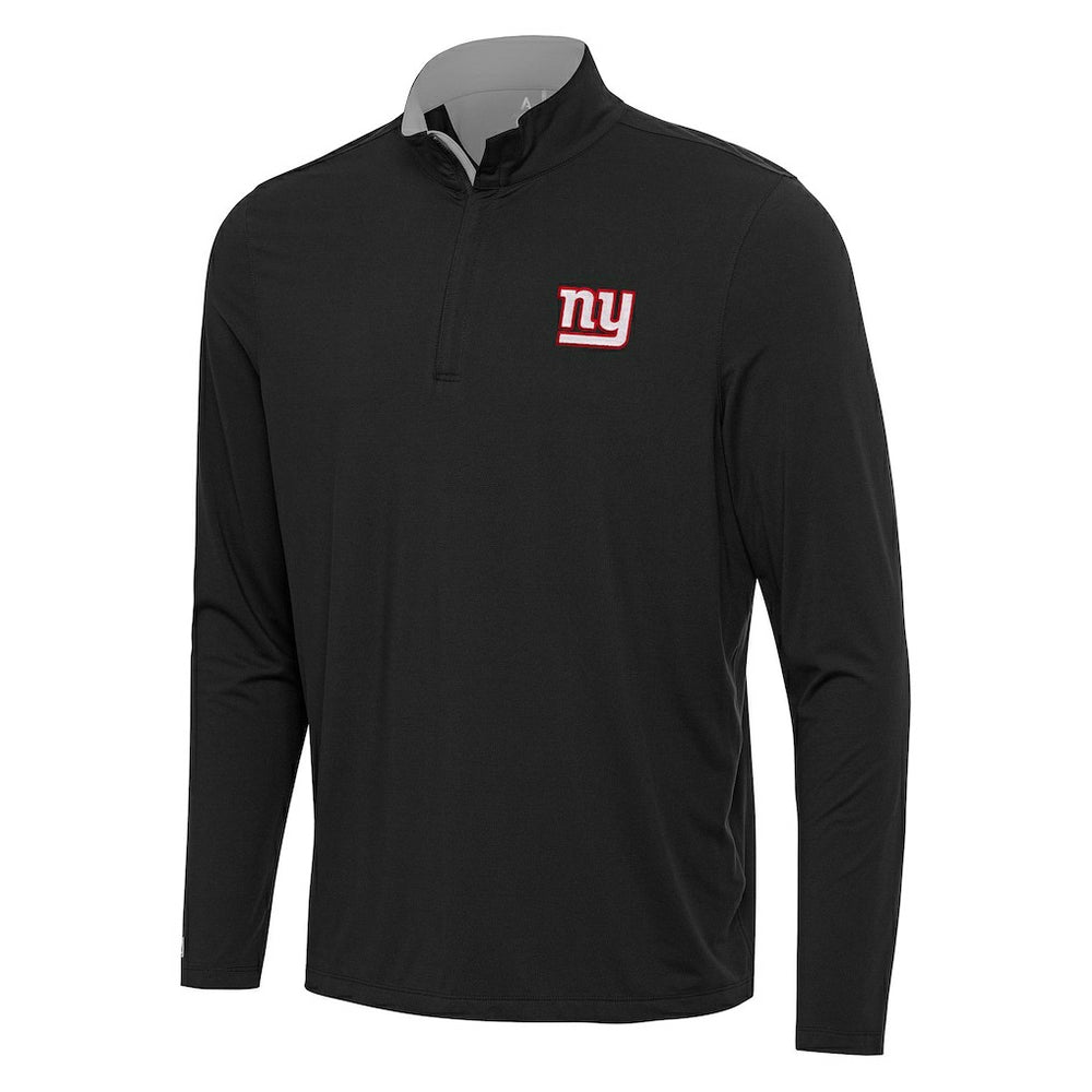 Antigua Content Quarter-Zip Pullover Top - New York Giants Pullover