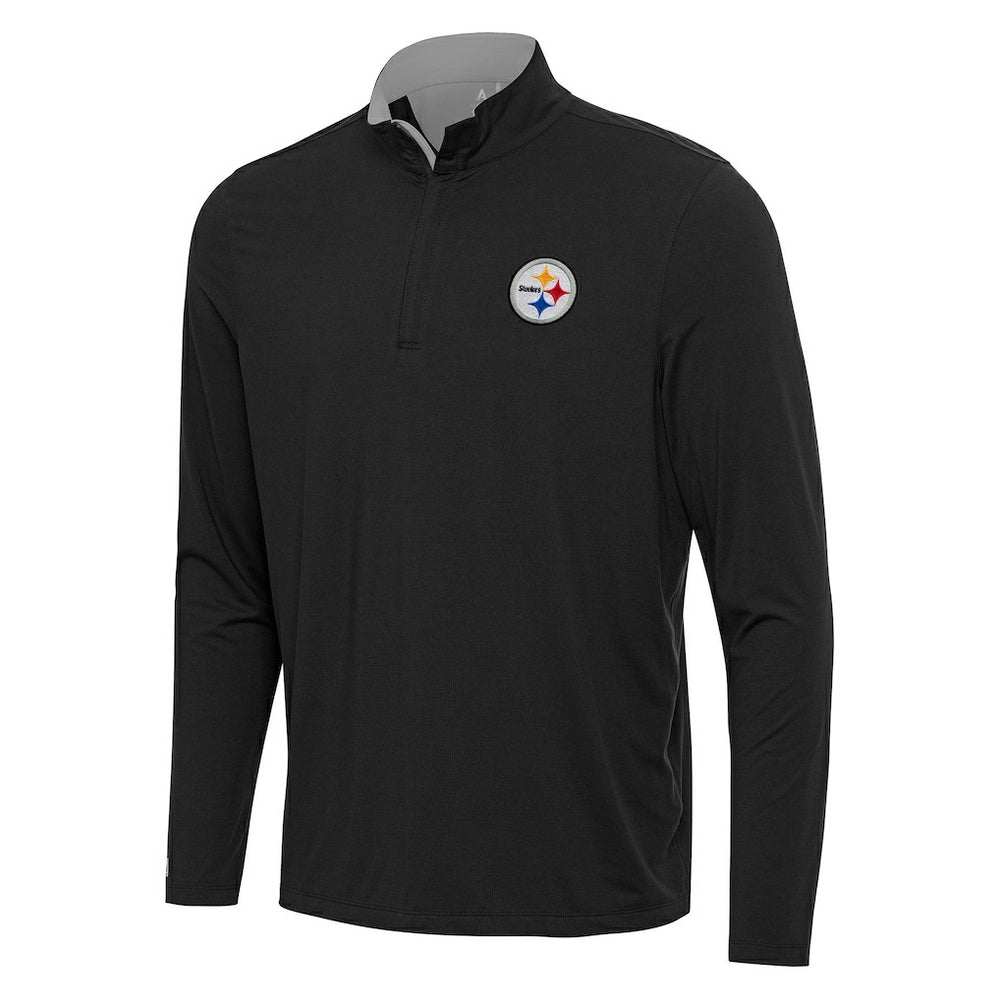 Antigua Content Quarter-Zip Pullover Top - Pittsburgh Steelers Pullover