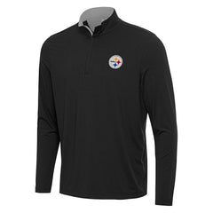 Antigua Content Quarter-Zip Pullover Top - Pittsburgh Steelers Pullover