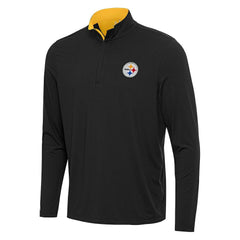 Antigua Content Quarter-Zip Pullover Top - Pittsburgh Steelers Pullover