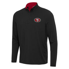 Antigua Content Quarter-Zip Pullover Top - San Francisco 49ers Pullover
