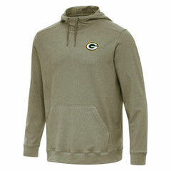 Antigua Cloud Pullover Hoodie - Green Bay Packers Hoodies