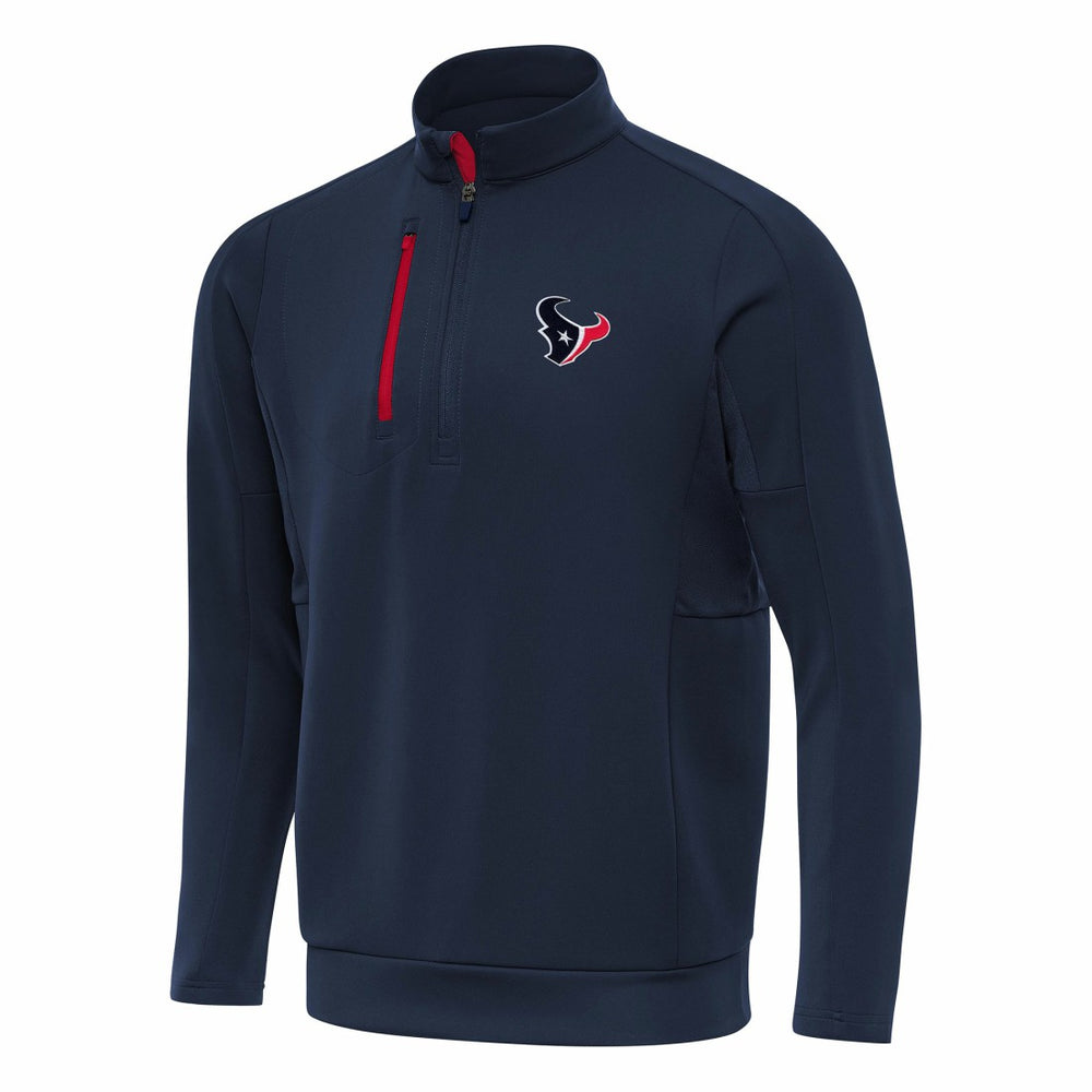 Antigua Generation Quarter-Zip Pullover Top - Houston Texans Pullover