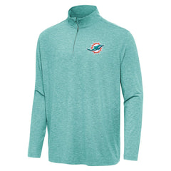 Antigua Hunk Quarter-Zip Jacket - Miami Dolphins Jackets