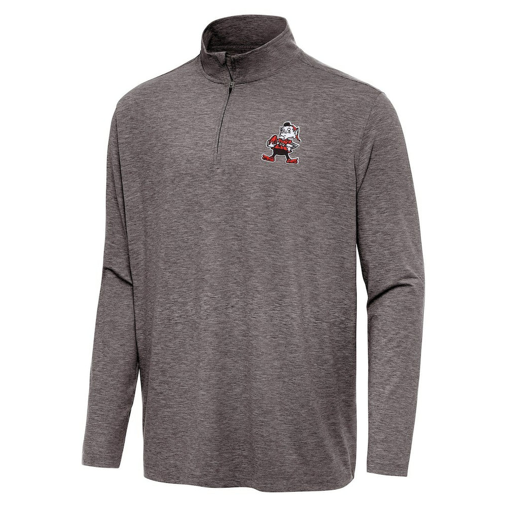 Antigua Hunk Quarter-Zip Jacket - Cleveland Browns Jackets