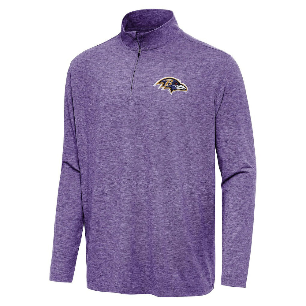 Antigua Hunk Quarter-Zip Jacket - Baltimore Ravens Jackets