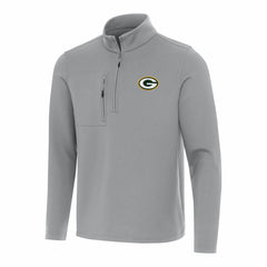 Antigua Insider Quarter-Zip Pullover Top - Green Bay Packers Pullover