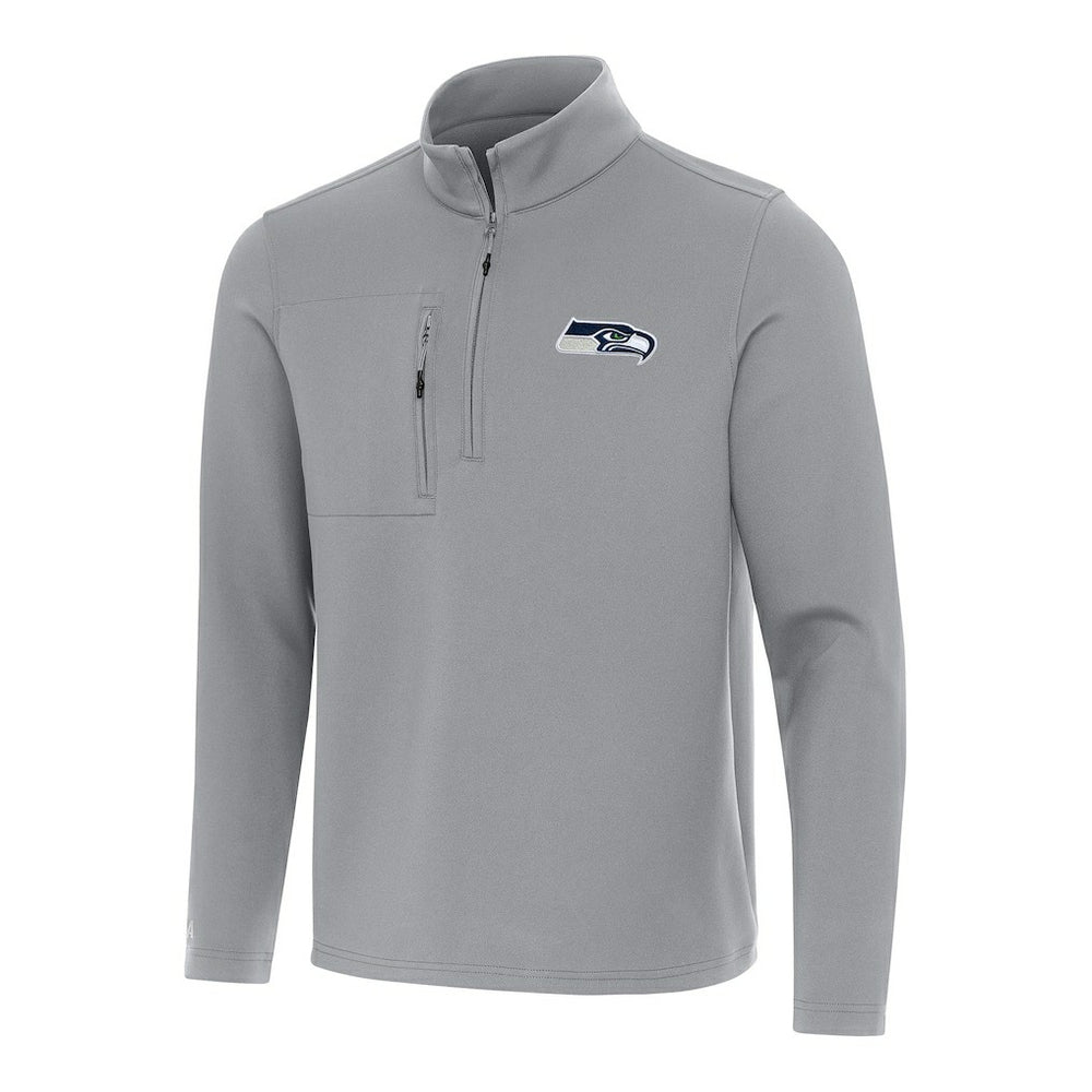 Antigua Insider Quarter-Zip Pullover Top - Seattle Seahawks Pullover