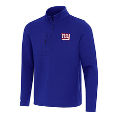 Antigua Insider Quarter-Zip Pullover Top - New York Giants Pullover