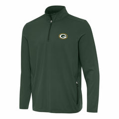 Antigua Perilous Quarter-Zip Pullover Top - Green Bay Packers Pullover
