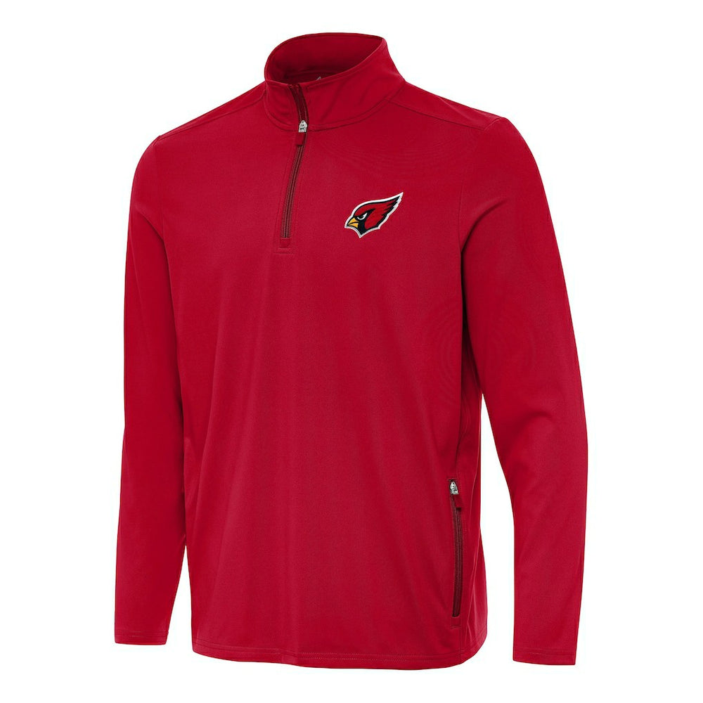 Antigua Perilous Quarter-Zip Pullover Top - Arizona Cardinals Pullover